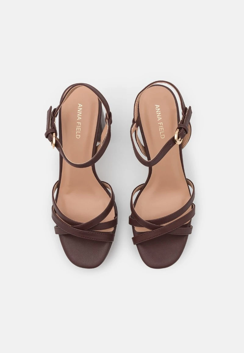 Anna Field Plateausandalette - Dark Brown 7 Anna Field Plateausandalette - Dark Brown – Bild 5