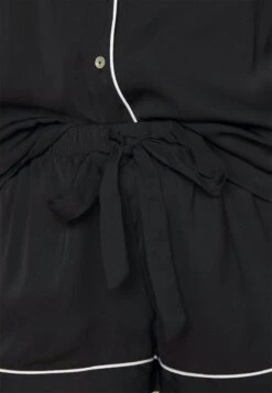 Anna Field AMANDA LONG SLEEVE SHORT SET - Nachtwäsche Set - Black 12 Anna Field AMANDA LONG SLEEVE SHORT SET - Nachtwäsche Set - Black -Anna Field daee5cd5bf7a4e1ab79a3df9712f841e
