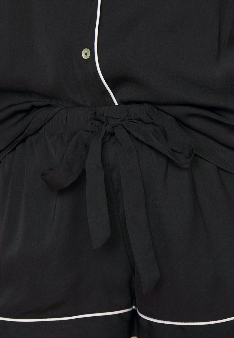 Anna Field AMANDA LONG SLEEVE SHORT SET - Nachtwäsche Set - Black 7 Anna Field AMANDA LONG SLEEVE SHORT SET - Nachtwäsche Set - Black – Bild 5