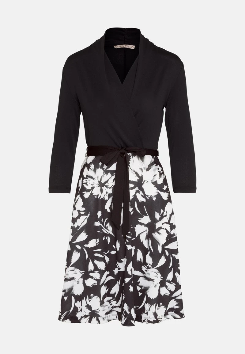 Anna Field Jerseykleid - Black/white 7 Anna Field Jerseykleid - Black/white – Bild 5