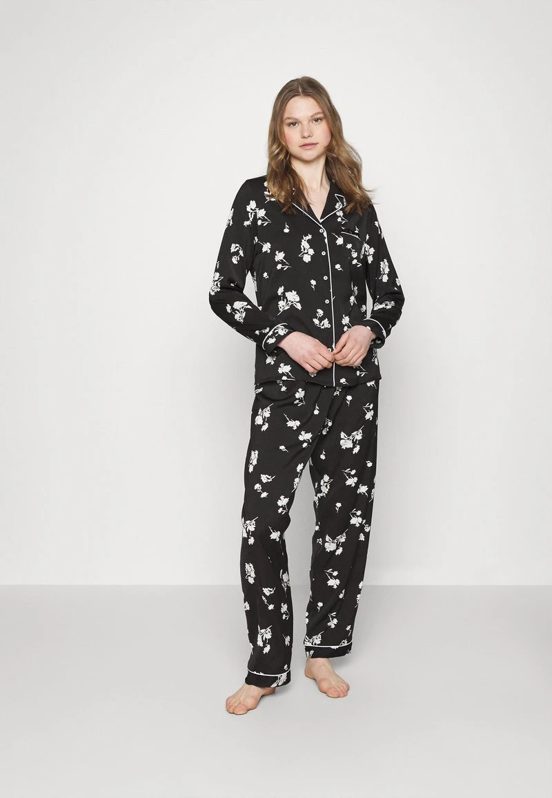 Anna Field SET - Pyjama - Black/offwhite 4 Anna Field SET - Pyjama - Black/offwhite – Bild 2