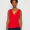 Anna Field Top - Red 2 Anna Field Top - Red -Anna Field e5627085f43e4c45809a6fe719929539