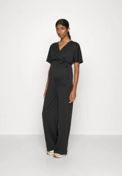 SHORT SLEEVE WRAP JUMPSUIT - Jumpsuit - Black 13 SHORT SLEEVE WRAP JUMPSUIT - Jumpsuit - Black -Anna Field ecabbac561b94bf3ace118ad2fab6b52 1
