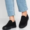 Anna Field Slipper - Black