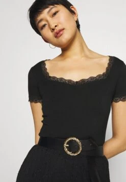 Anna Field T-Shirt Basic - Black 11 Anna Field T-Shirt Basic - Black -Anna Field f3bb6e1636aa46fe80ac585f9e98b5dc