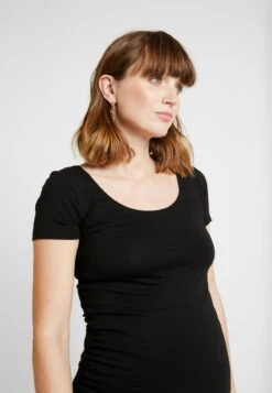 2 PACK - T-Shirt Basic - Dark Gray/black -Anna Field fd84b13dce5a4b8e90979573bd4821fa