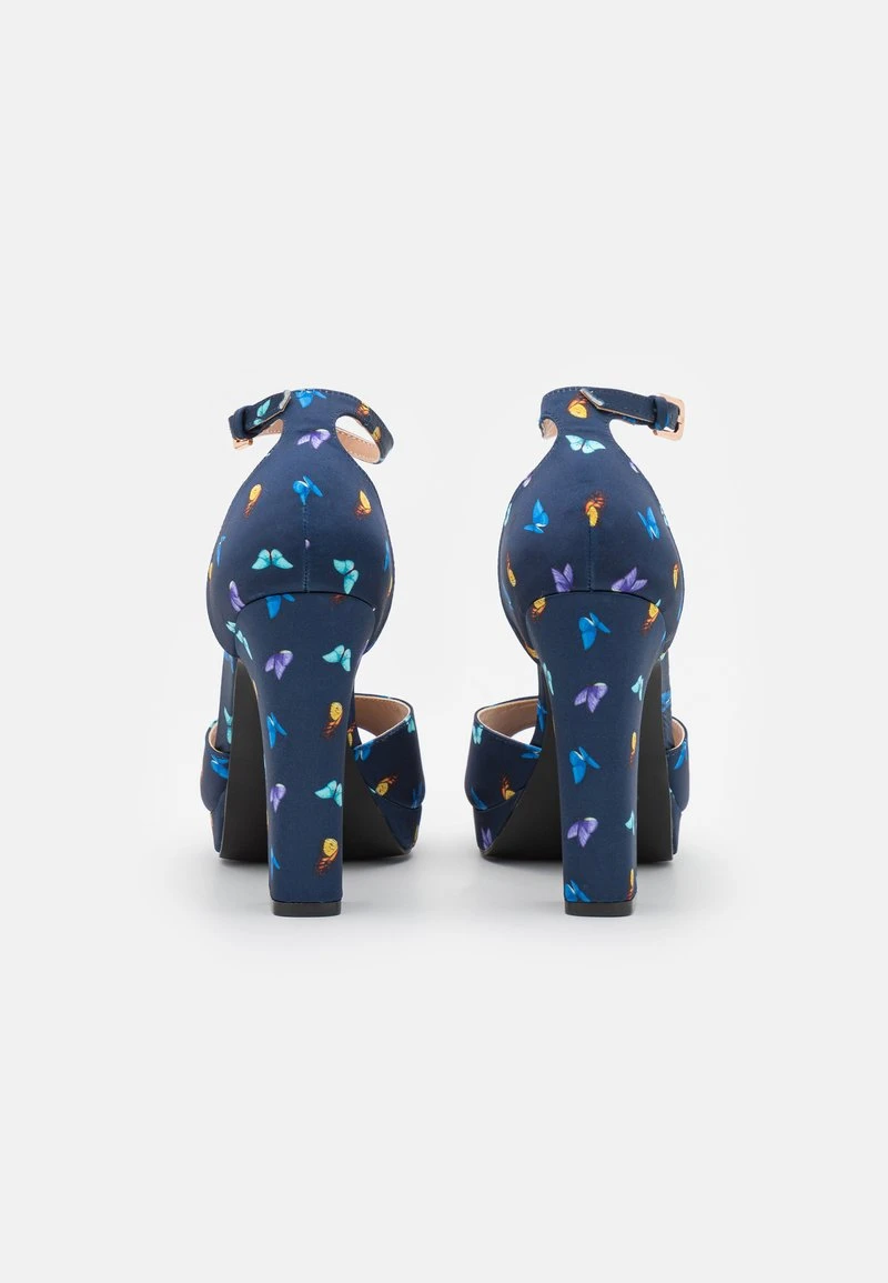 Anna Field Plateausandalette - Dark Blue 6 Anna Field Plateausandalette - Dark Blue – Bild 4